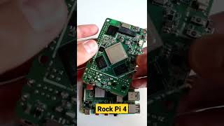 Rock Pi 4 Computer with Rockchip RK3399 ARM CPU vs Raspberry Pi shorts [upl. by Carbo70]