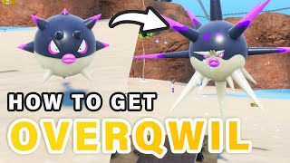 How to Evolve Qwilfish in Overqwil ► Pokemon Scarlet amp Violet [upl. by Anpas978]