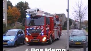 TS 646 HW 757 Brandweer Velsen en spoed ambu 12152 afhijsing Velserbroek [upl. by Tnecnev]