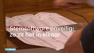 Stemsoftware onveilig zo zit het in elkaar  RTL NIEUWS [upl. by Manuel]