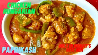 Chicken Hungarian  Paprikash  zaika aisa k sab chat ho jaye [upl. by Nyladnor]