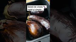 Salată de vinete 🍆 rapid și simplu cu vinete coapte la AirFryer… [upl. by Gilba]