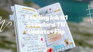 Sterling Ink N1 Common Planner  Update  flip [upl. by Aubrie]