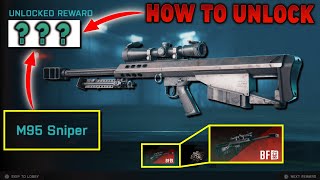 How to unlock the M95 Sniper Rifle in Battlefield 2042 [upl. by Dnalon]