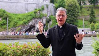 How You Can Visit the Grotto in Lourdes Every Day  France A Pilgrimage with Mary [upl. by Hardie]