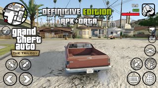 GTA SA Definitive Edition Graphics Modpack Android V2  Support All Devices  2024 [upl. by Jallier873]