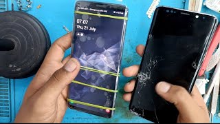 Samsung S9 plus display change priceSamsung S9 plus display replacement🎥🎥 [upl. by Malinowski587]