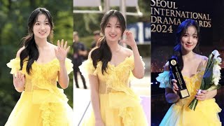 Kim Hye Yoon As Princess Belle at Seoul International Drama Award [upl. by Inah]