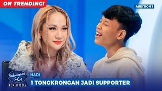 SERBU Satu Tongkrongan Berikan Support untuk Jibon  Indonesian Idol 2025 [upl. by Amehr270]