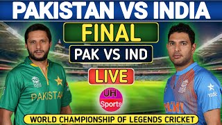 India Champion vs Pakistan Champion Live Match  India Legends Vs Pakistan Legends Final Match Toss [upl. by Salisbury]