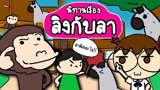 เล่านิทานเรื่อง ลิงกับลา  Point of View Kids [upl. by Tra345]