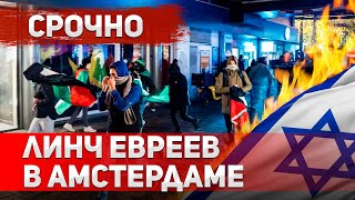 СРОЧНО Еврейский погром в Амстердаме [upl. by Eselehs]