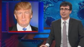 John Oliver Once Begged Donald Trump to Run for President [upl. by Esilana]