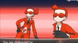 Pokemon XY  Team Flare Grunt Battle Fanmade [upl. by Johnstone]