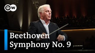 Beethoven Symphony No 9  Daniel Barenboim amp the WestEastern Divan Orchestra complete symphony [upl. by Rawlinson]