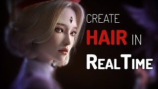 FiberShop v1  Realtime Haircard Texture Generator [upl. by Susejedesoj]