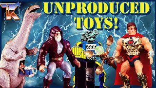 Unproduced Toys  HeMan amp the Masters of the Universe Concepts and Art  Unmade MOTU 1987 and 1988 [upl. by Hirasuna843]