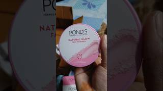 Ponds Natural Glow Face Powder 🤩 Ponds loose powdershortspondspowdermakeuppinktoneloosepowder [upl. by Ydarg700]