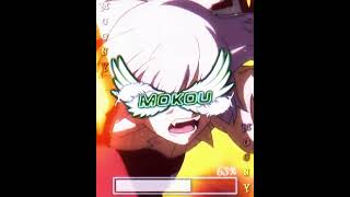 Mokou vs Jogo  Touhou vs Jujutsu Kaisen edit shorts touhou jujutsukaisen [upl. by Sheepshanks461]