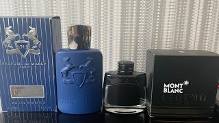 PARFUMS DE MARLY PERCIVAL VS MONTBLANC LEGEND EDP [upl. by Lehet768]