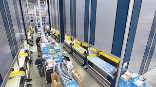 Scandinavias largest vertical storage lift system [upl. by Shirline]