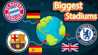 Biggest Stadiums From Different Countries [upl. by Thurmann705]