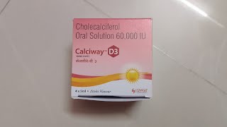 Calciway d3 nano shots full review uses sideeffects dose in Hindi [upl. by Sacrod]