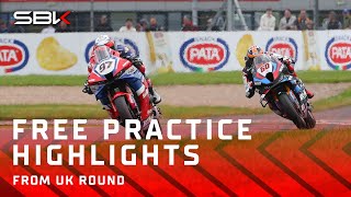 HIGHLIGHTS from DAY 1️⃣ at Donington Park 💥  2024 UKWorldSBK 🇬🇧 [upl. by Steffen]