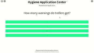 Hygiene Dentist Roblox Application Answers [upl. by Claiborn]