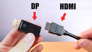 Displayport to HDMI Adapter  DP Male to HDMI Female Port Converter [upl. by Yrol773]