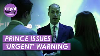 Prince William Makes Solo Appearance at Earthshot Event Hours After Kates Apology [upl. by Anialem]