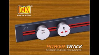 MX Power Track System worlds most flexible power outlet system  Installation Guide Wall Mount type [upl. by Dnomhcir89]