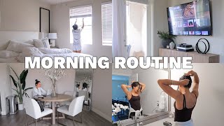 MORNING ROUTINE Quick Reset  Being Productive  Marie Jay [upl. by Katonah735]