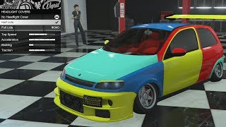 GTA 5  DLC Vehicle Customization  Maxwell Asbo Vauxhall Corsa and Review [upl. by Odie777]