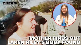 Laken Rileys mothers reaction over daughters body discovery [upl. by Regnig]