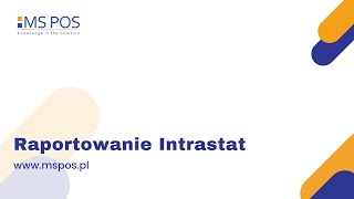 Raportowanie Intrastat [upl. by Gniw]