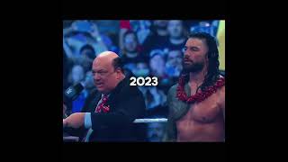 Paul Heyman 2018 vs 2023  WweEraaa [upl. by Nairad]