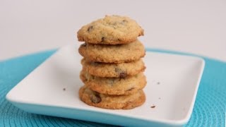 Coconut Chocolate Chip Cookies Recipe  Laura Vitale  Laura in the Kitchen Episode 544 [upl. by Ahsiatal]