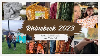 Indie Untangled and Wool amp Folk  Rhinebeck Weekend 2023 Part 1 🧶🐑 [upl. by Yboc]