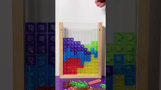 STRESS RELIEF TETRIS ASMR  TAPPING AND CRUSHING BLOCKS [upl. by Tillman]