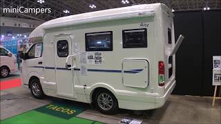 Japanese Camper  TACOS VERY 2018 キャンピングカー [upl. by Frerichs]