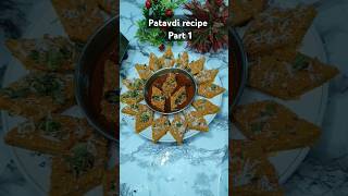 patavdi recipe Naazvlogs [upl. by Redmund]