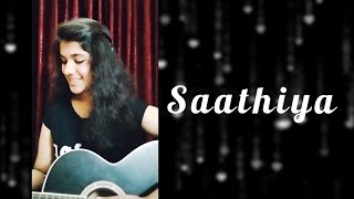 Saathiya Badmash Dil  Shreya Ghoshal  AjayAtul  Singham  Guitar cover  Tanisha Jain [upl. by Irmo]