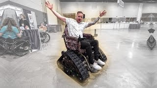 Trying All The New Wheelchair Technology At The Chicago Abilities Expo [upl. by Ratna1]