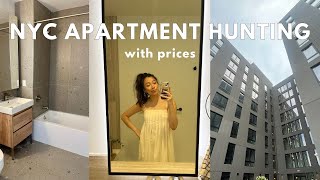 NYC APARTMENT HUNTING w prices amp locations  moving out diaries ep 01 [upl. by Deeanne]