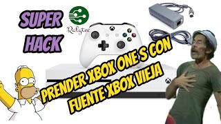 adaptar fuente para Xbox one S con fuente vieja de Xbox 360  SOLUCIONADO [upl. by Akimit]