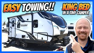 EASY Towing • Under 4500lbs amp 22ft 2023 North Trail 21RBSS Travel Trailer [upl. by Ainav825]