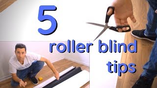 How to trim roller blind to size Install video – with Inspire DIY [upl. by Rani]