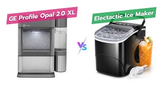 GE Profile Opal vs Electactic Ice Makers ❄️🥤 [upl. by Ahsaten]