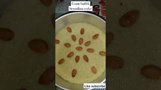 Goan bathksemolina cake goan foodie foodpreparation cooking cake recipe shortfeed ytshorts [upl. by Iliram63]